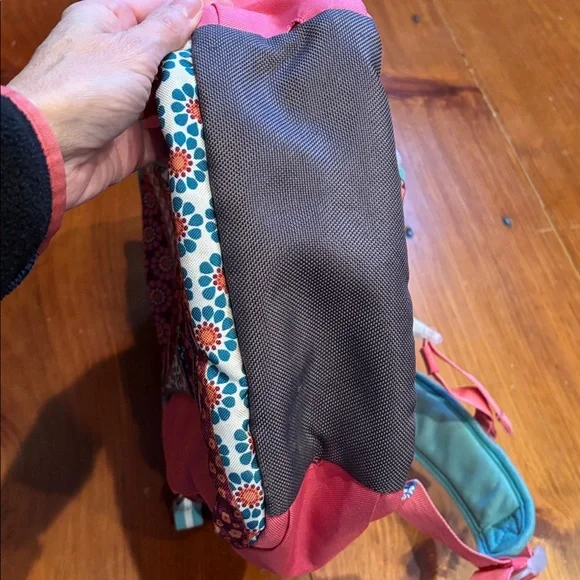 GARNET HILL KIDS Girls BoHo Floral Pink Backpack K-5 - Picture 7 of 10